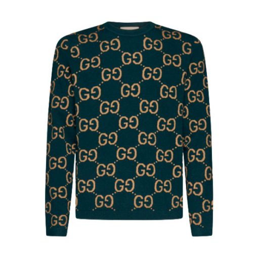 GUCCI GG MOTIF WOOL JUMPER – GCK042