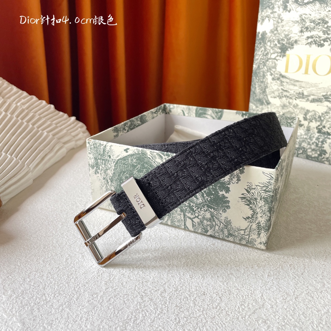 DIOR OBLIQUE JACQUARD BELT – DB008