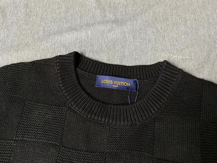 LOUIS VUITTON DAMIER STITCH CREWNECK – LVH044