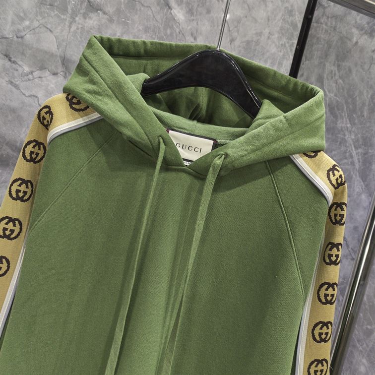 GUCCI COTTON JERSEY HOODED SWEATSHIRT – GCK017