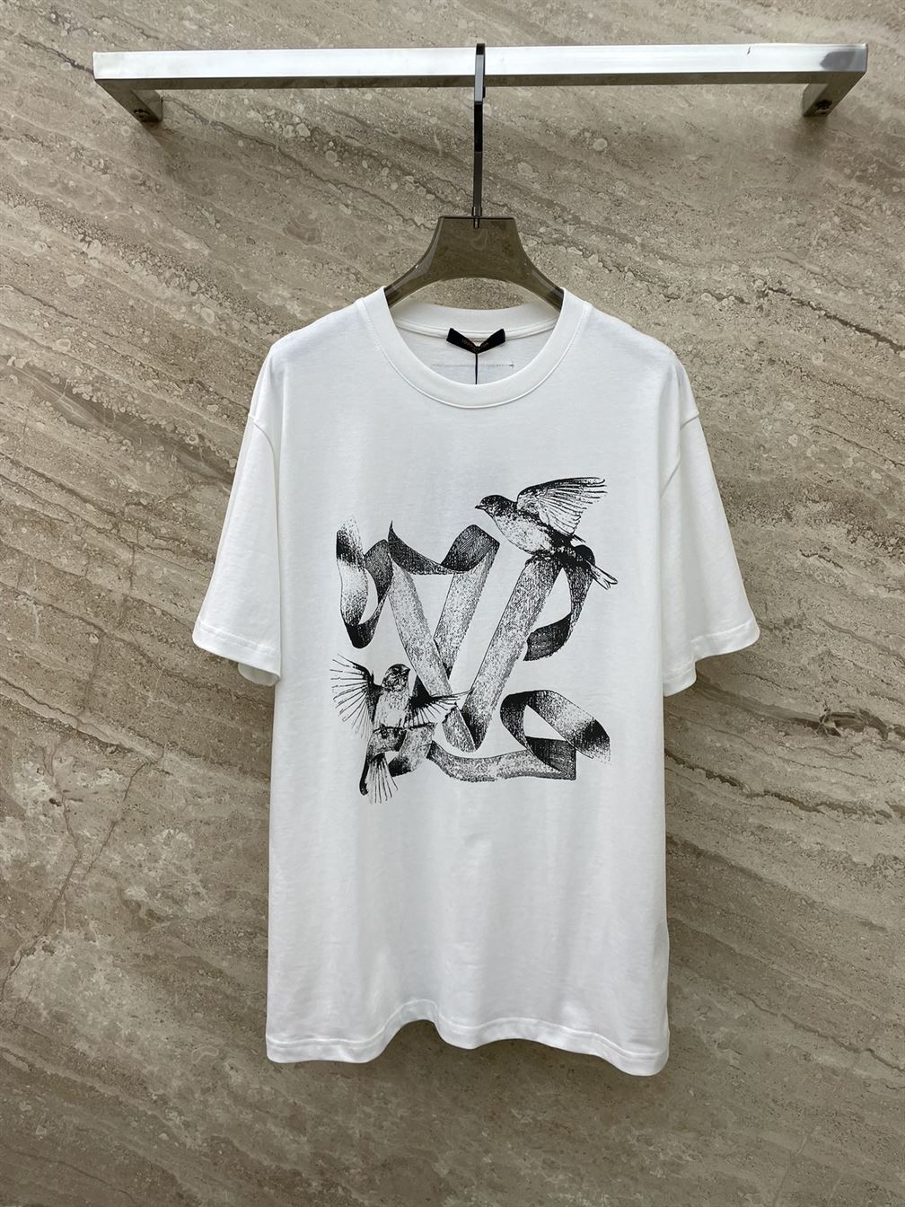 LOUIS VUITTON PRINTED COTTON T-SHIRT – LVTS063