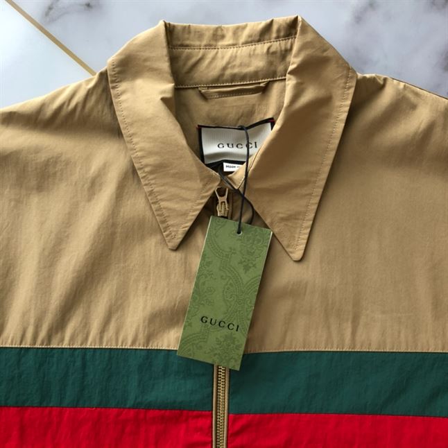GUCCI WEB COTTON JACKET – GCJ038