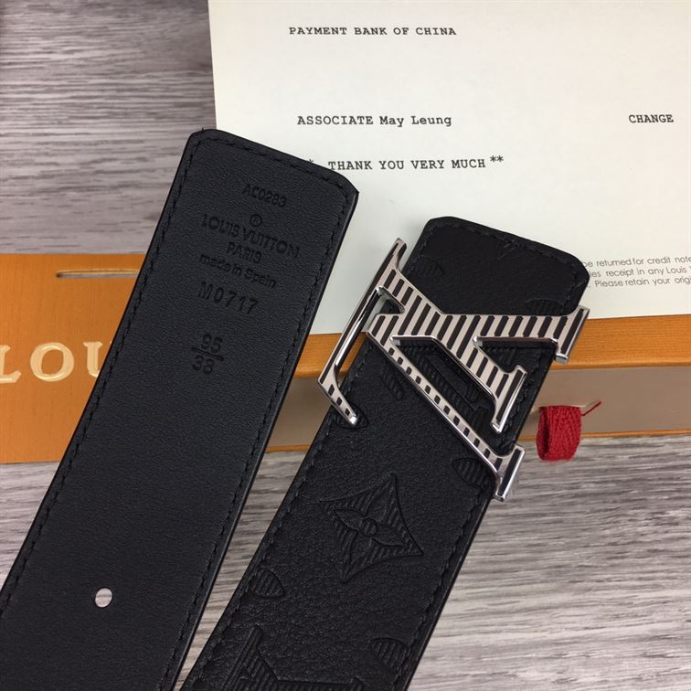LOUIS VUITTON LV SHADOW 40MM REVERSIBLE BELT – LBE042