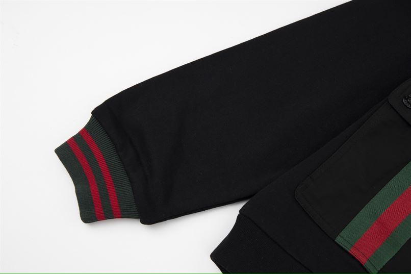 GUCCI WEB STRIPE COTTON JERSEY JACKET – GCJ023