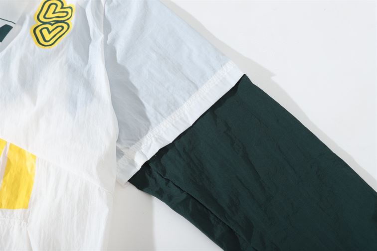 LOUIS VUITTON PATCHWORK BASEBALL JERSEY BLOUSON – LVC037