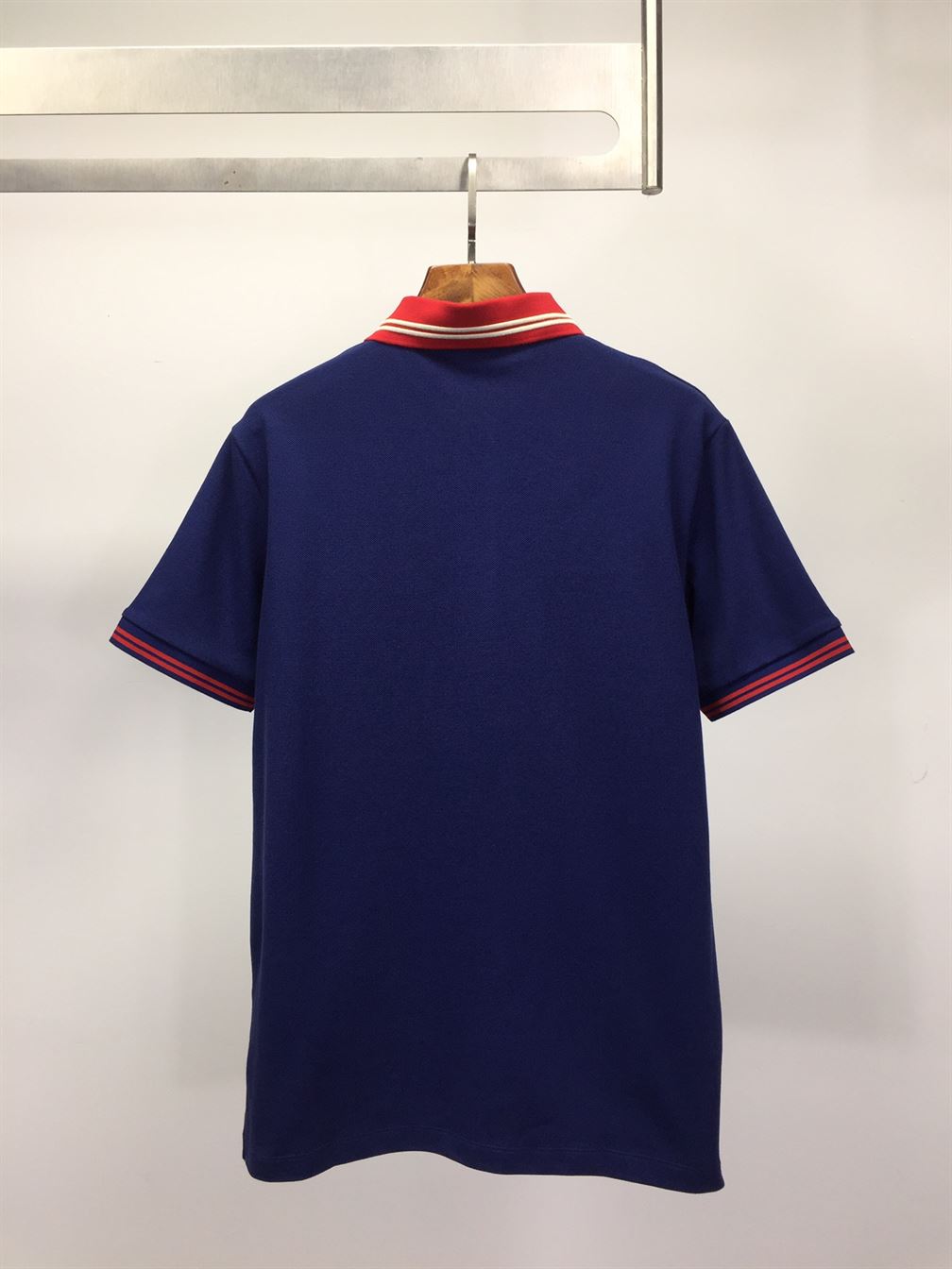 GUCCI COTTON PIQUET POLO WITH INTERLOCKING G – GGS036