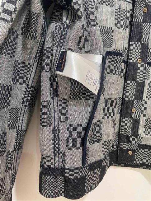 LOUIS VUITTON DISTORTED DAMIER DENIM JACKET – LVC039