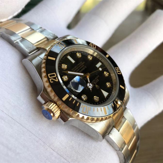ROLEX SUBMARINER DATE BLACK DIAL 41MM WATCH – RL022