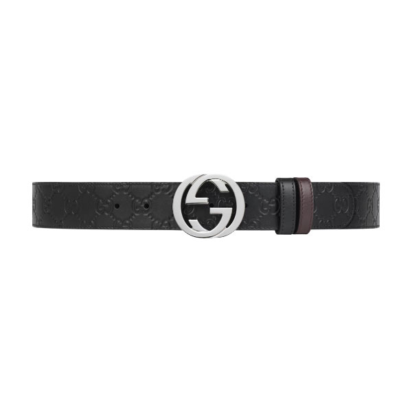 GUCCI REVERSIBLE GUCCI SIGNATURE BELT – GB025