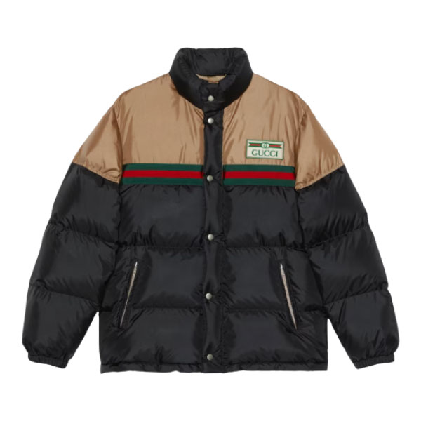 GUCCI NYLON SATIN PADDED JACKET – GCJ046