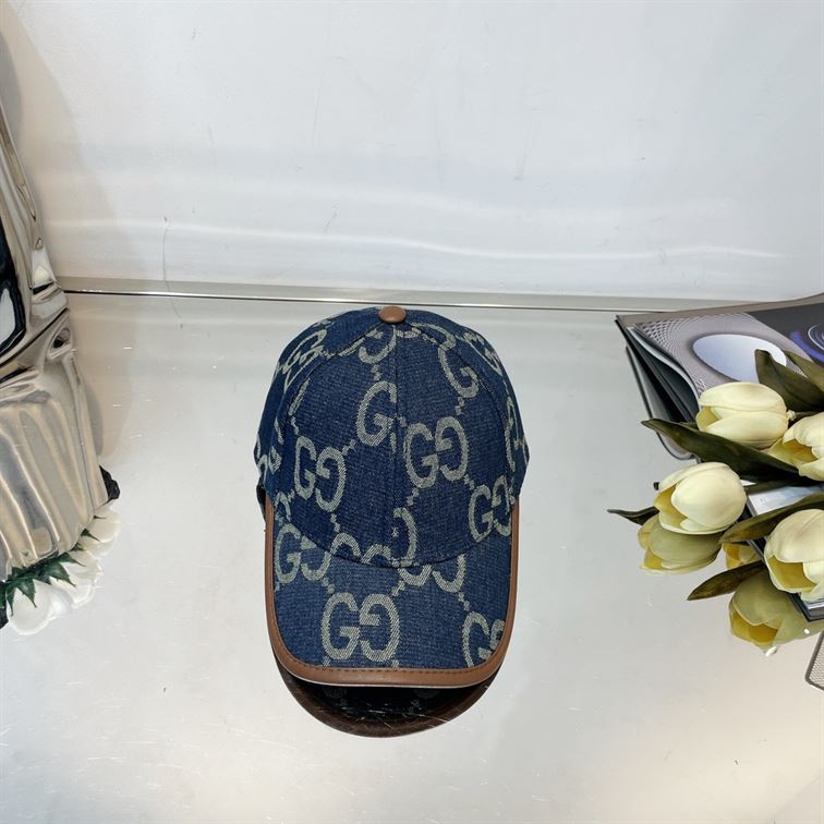 GUCCI JUMBO GG CANVAS BASEBALL HAT – GH130