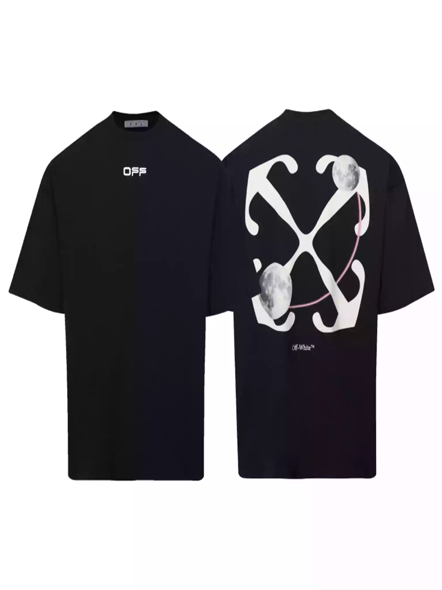 Off-White Black Double Moon Arrow – OWS022