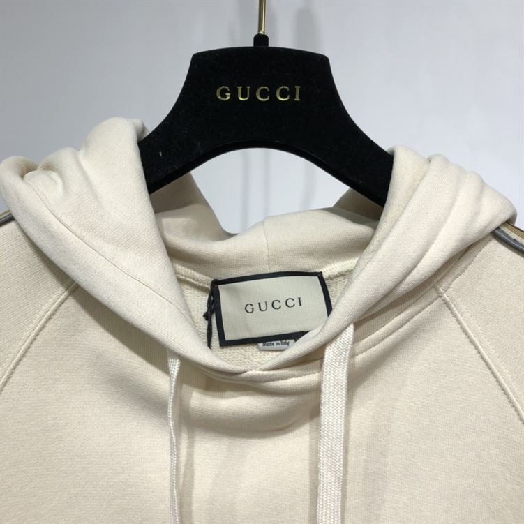 GUCCI COTTON JERSEY HOODED SWEATSHIRT – GCK019