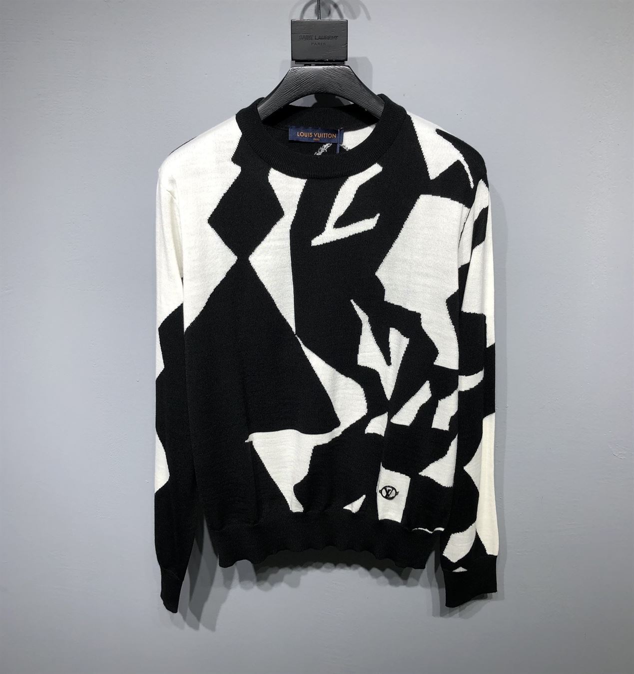 LOUIS VUITTON ABSTRACT HOUNDSTOOTH CREWNECK – LVH028