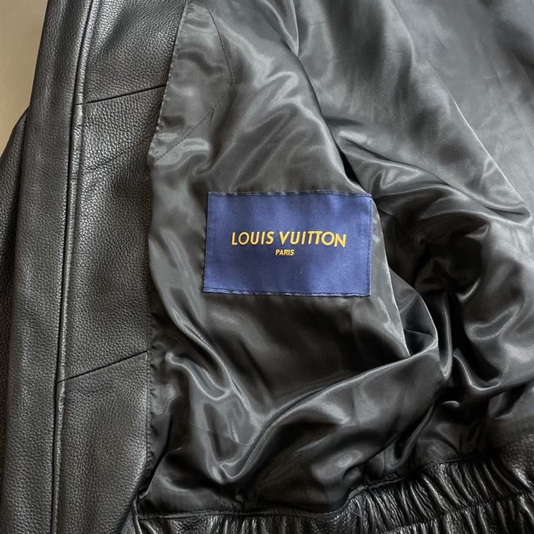 LOUIS VUITTON FREQUENCY CHIC LEATHER BLOUSON – LVC030