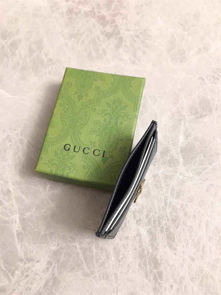 GUCCI ANIMALIER LEATHER CARD CASE – WLG016