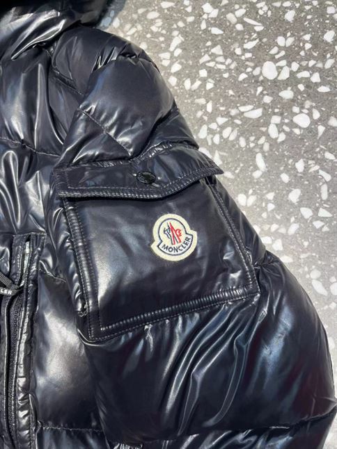 MONCLER CHIABLESE LONG PARKA JACKET IN BLACK – MC050