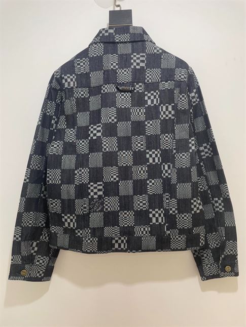 LOUIS VUITTON DISTORTED DAMIER DENIM JACKET – LVC039