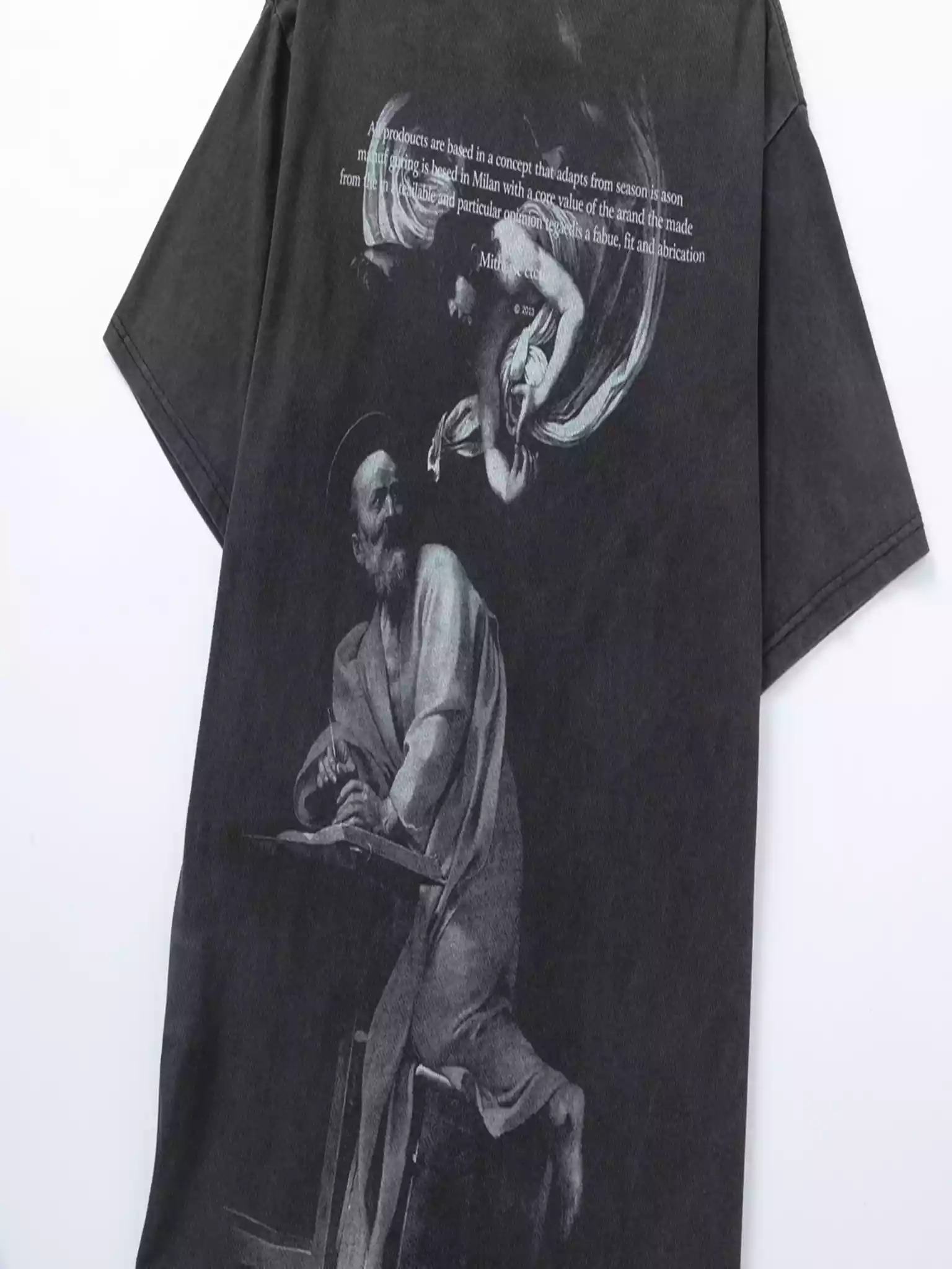 Off-White Black S.Matthew Skate T-shirt – OWS026