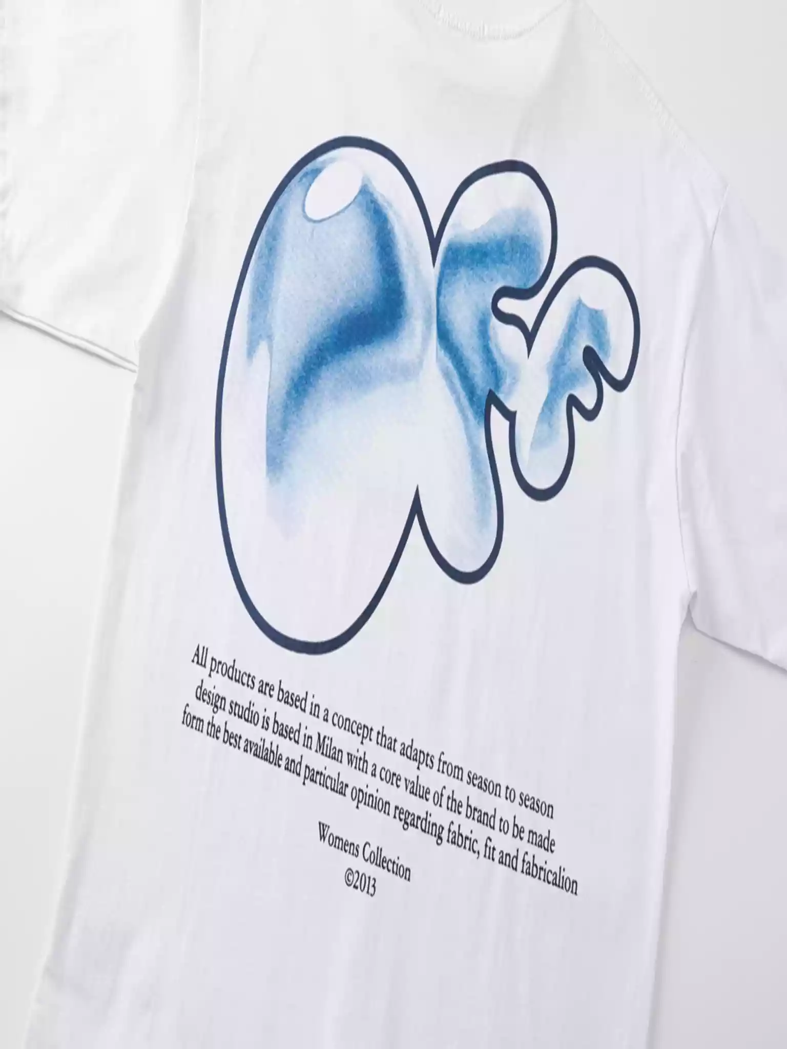 Off-White Bubble Fff T-shirt In White – OWS023