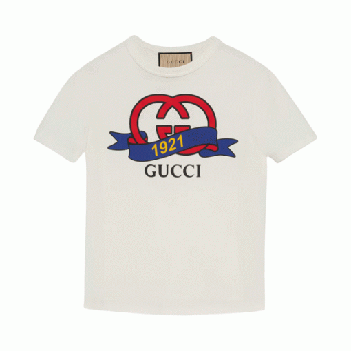GUCCI INTERLOCKING G 1921 GUCCI COTTON T-SHIRT – GGS048