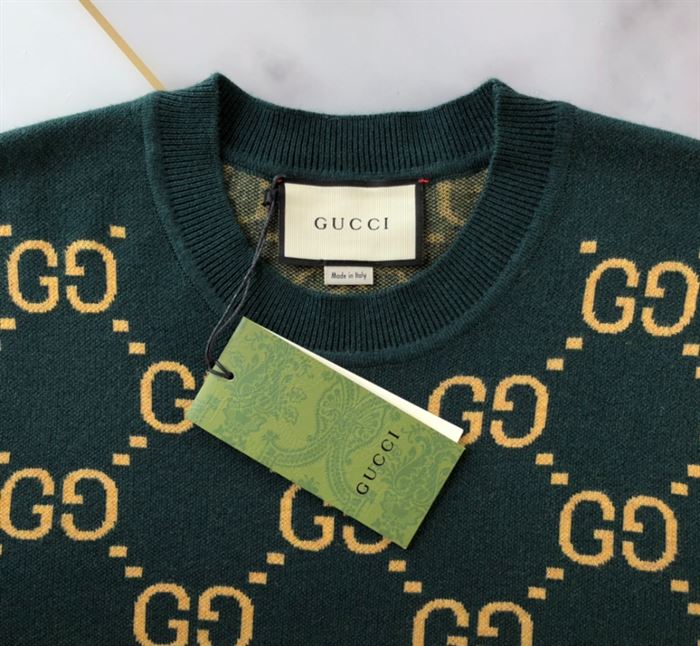 GUCCI GG MOTIF WOOL JUMPER – GCK042