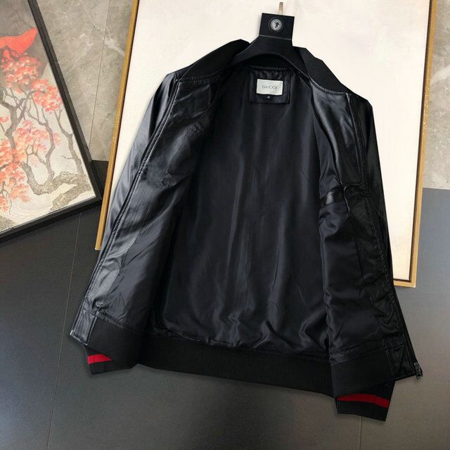 GUCCI LEATHER JACKET – GCJ013