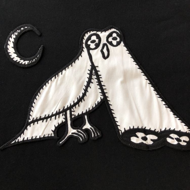 LOUIS VUITTON COMICS OWL PATCH CREWNECK – LVH033