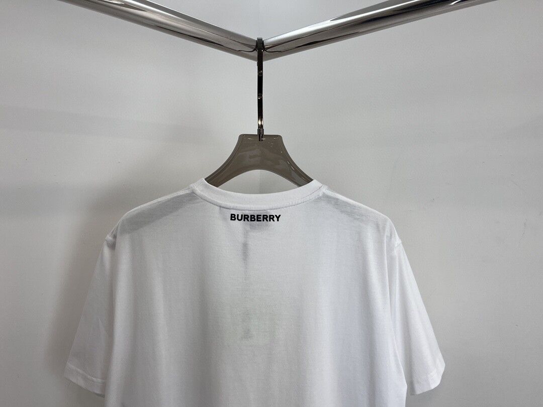 BURBERRY MONSTER GRAPHIC PRINT COTTON OVERSIZED T-SHIRT – BRS015