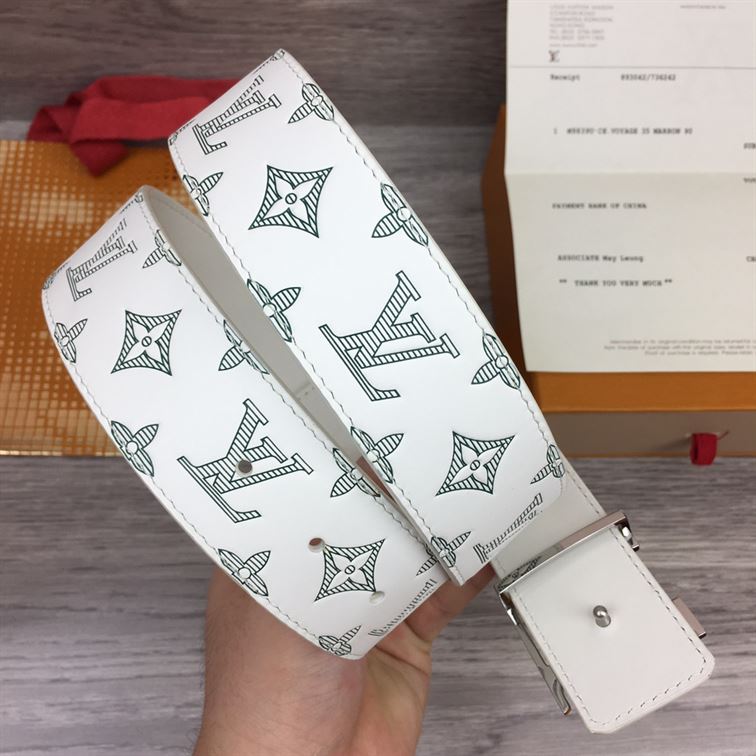 LOUIS VUITTON LV SHADOW 40MM REVERSIBLE BELT – LBE043