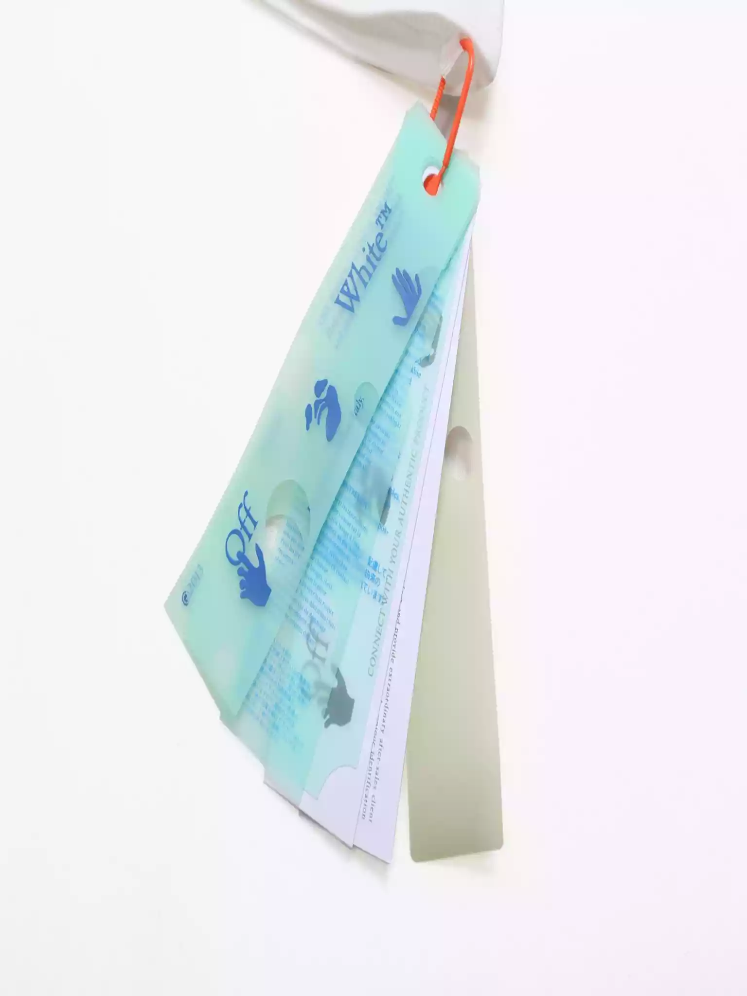 Off-White Sprayed Caravaggio Slim T-Shirt In White – OWS011