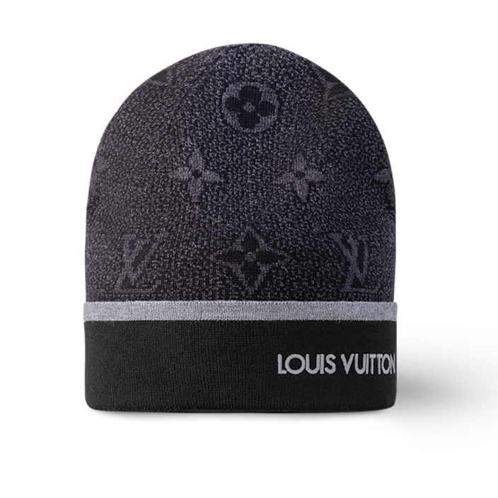 Louis Vuitton Black Beige LV Logo Hats – LVC013