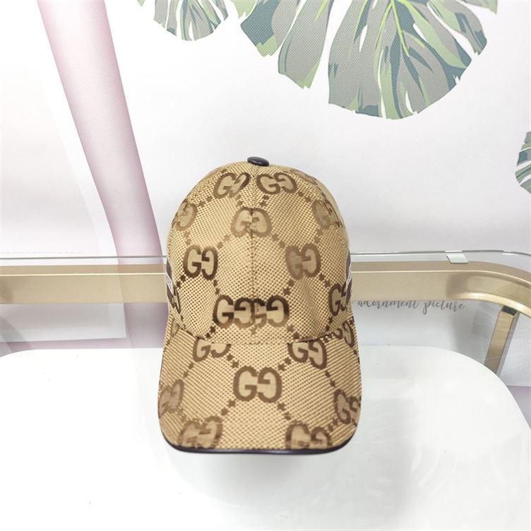 GUCCI JUMBO GG CANVAS BASEBALL HAT – GH103