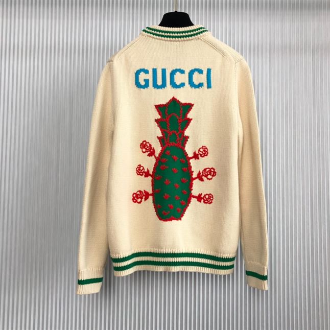 GUCCI PINEAPPLE COTTON CARDIGAN – GCK039