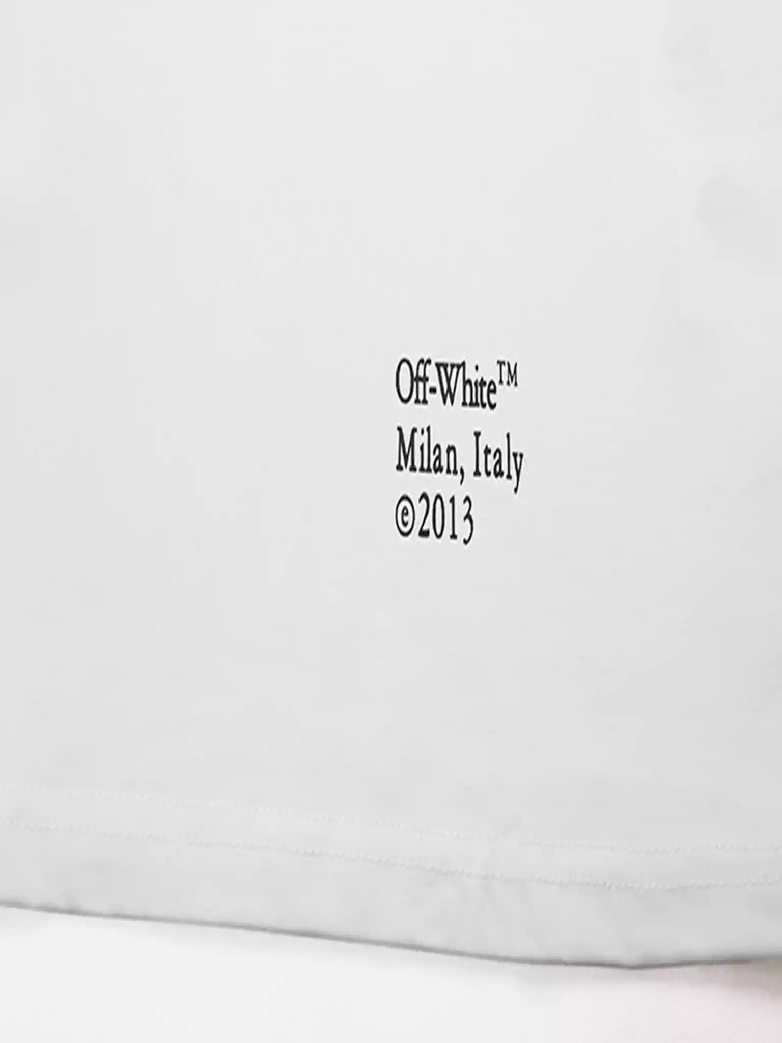 WHITE CARAVAGGIO PAINTING S/S T-SHIRT – OWS017