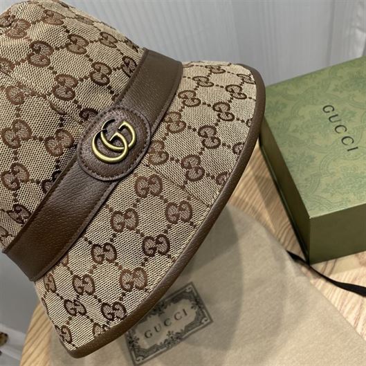 GUCCI GG CANVAS BUCKET HAT – GH159