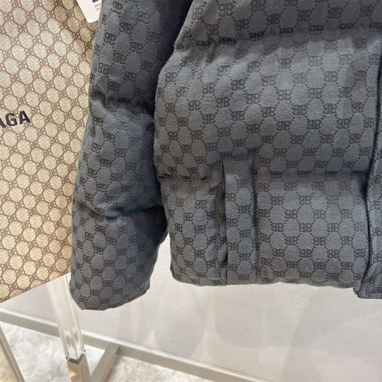 GUCCI X BALENCIAGA THE HACKER PROJECT HACKER BB PUFFER JACKET – GCJ019