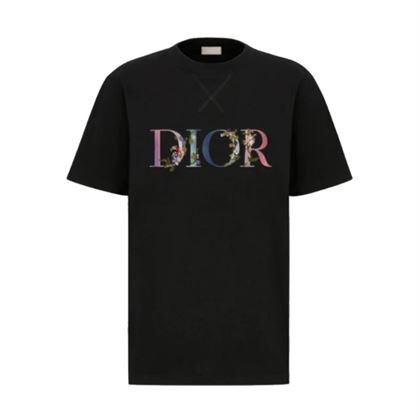 DIOR FLOWER LOGO T-SHIRT – DOT004
