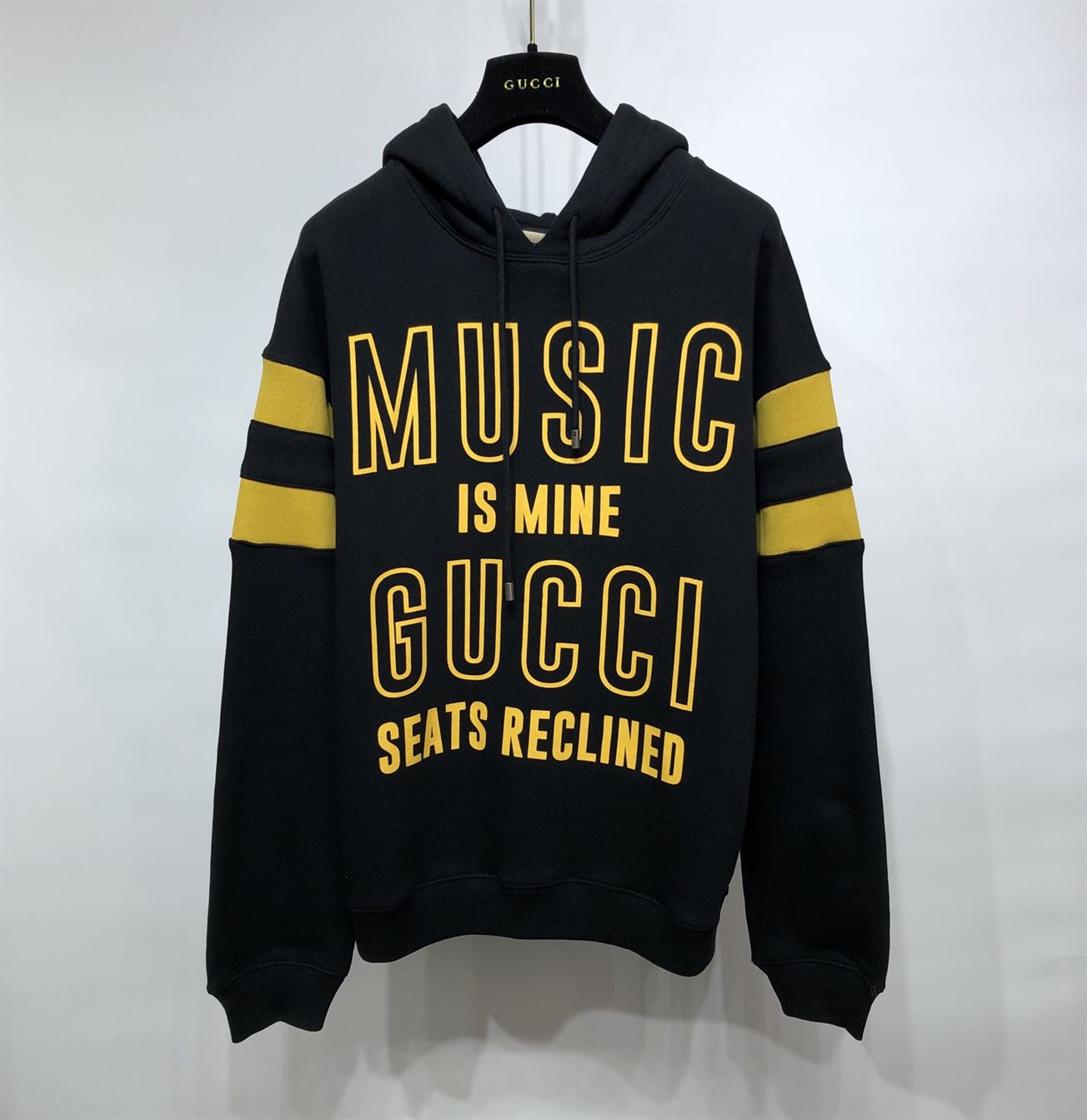 GUCCI 100 COTTON SWEATSHIRT IN BLACK – GCK013