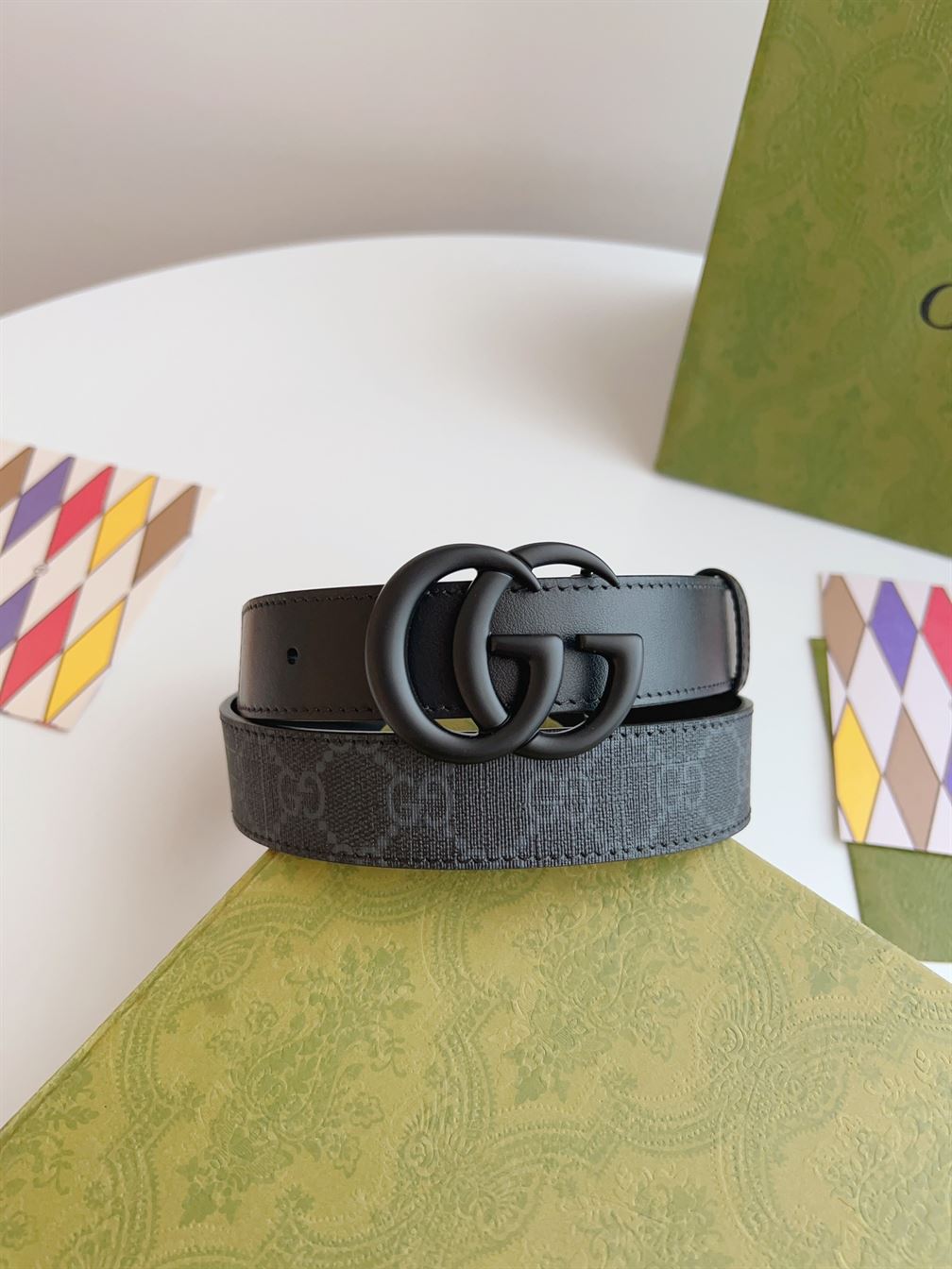 GUCCI BELT IN GG SUPREME FABRIC – GB029