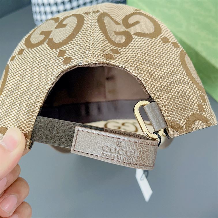 GUCCI JUMBO GG CANVAS BASEBALL HAT – GH010