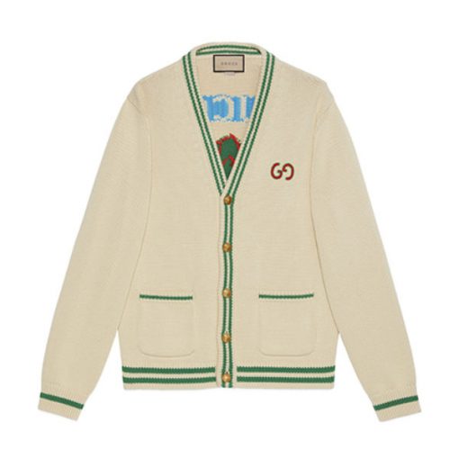 GUCCI PINEAPPLE COTTON CARDIGAN – GCK039