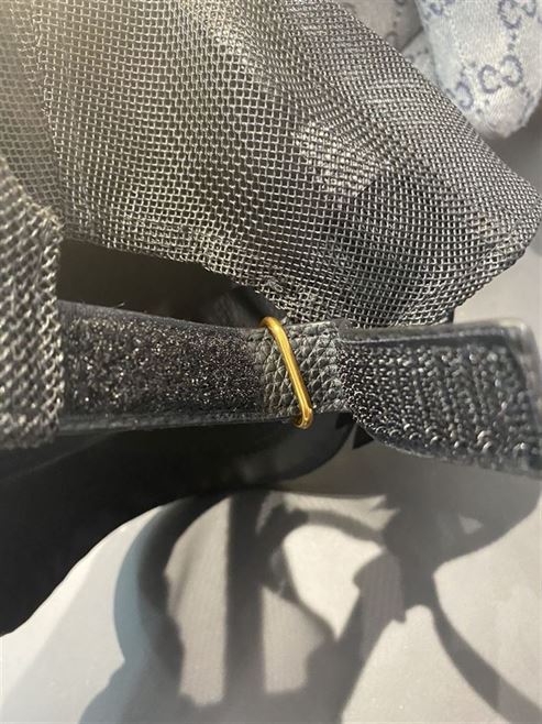 GUCCI LOGO LEATHER CAP IN BLACK – GH141