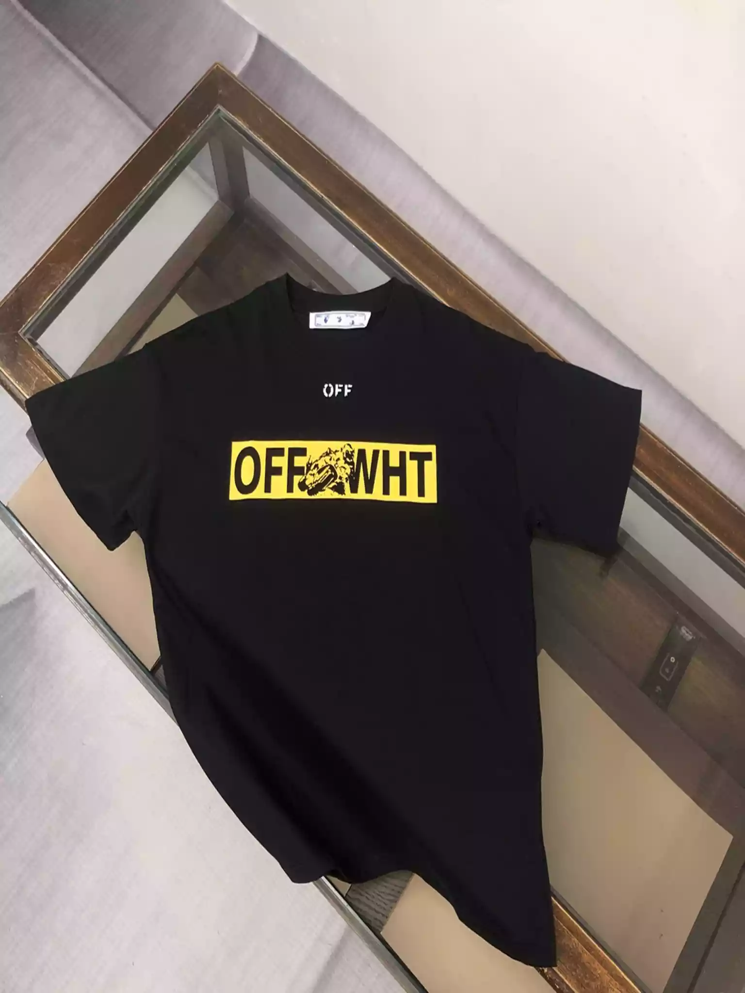 T-shirt Off-White Black – OWS036