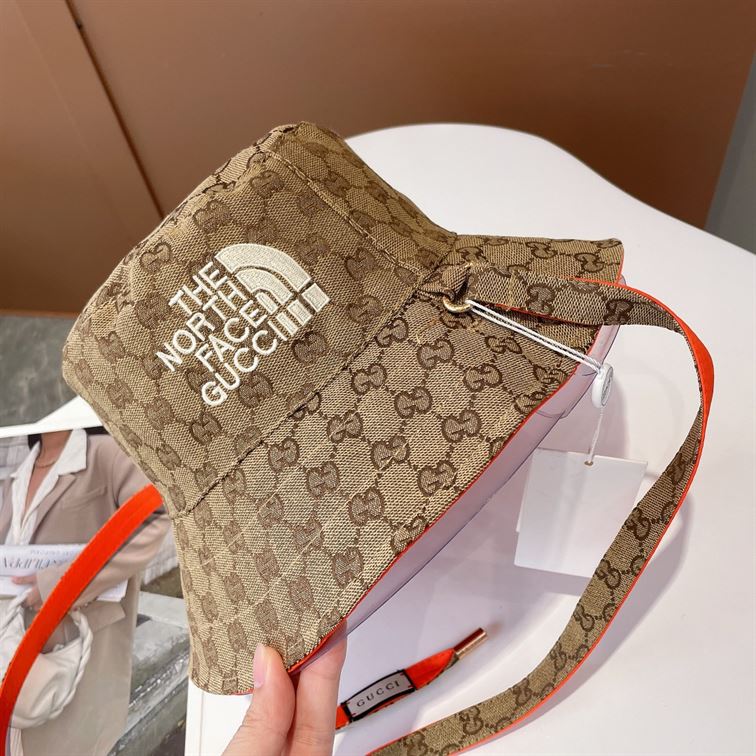 GUCCI X THE NORTH FACE GG CANVAS BUCKET HAT – GH123
