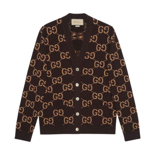GUCCI GG SUPREME INTARSIA CARDIGAN – GCK032