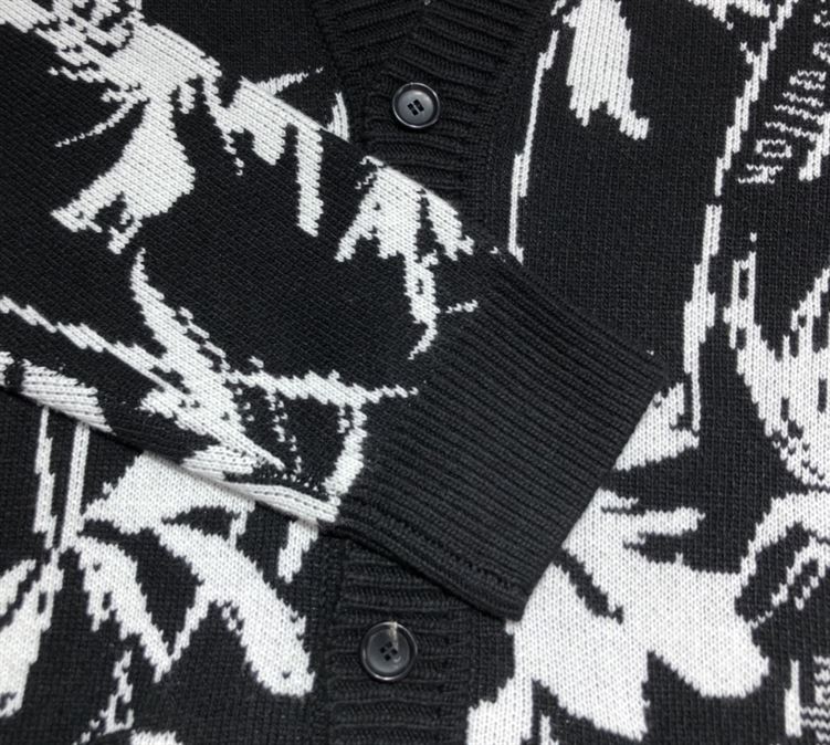 LOUIS VUITTON THISTLE JACQUARD CARDIGAN – LVH049