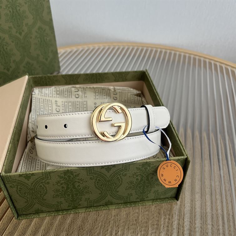 GUCCI BLONDIE BELT WHITE – GB046