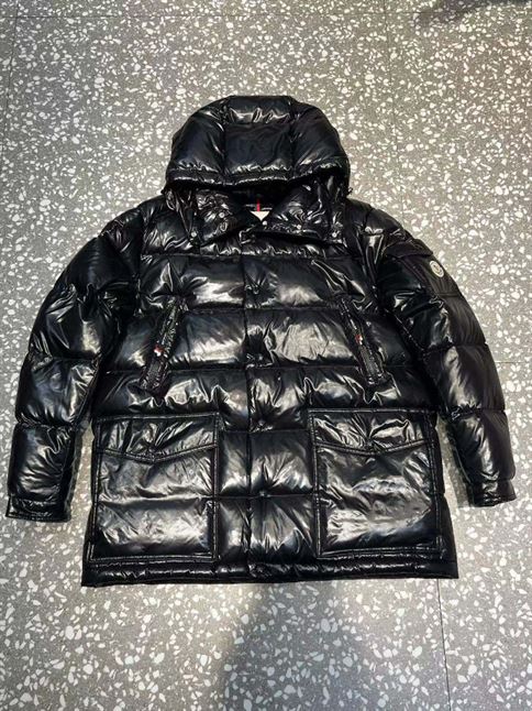 MONCLER CHIABLESE LONG PARKA JACKET IN BLACK – MC050