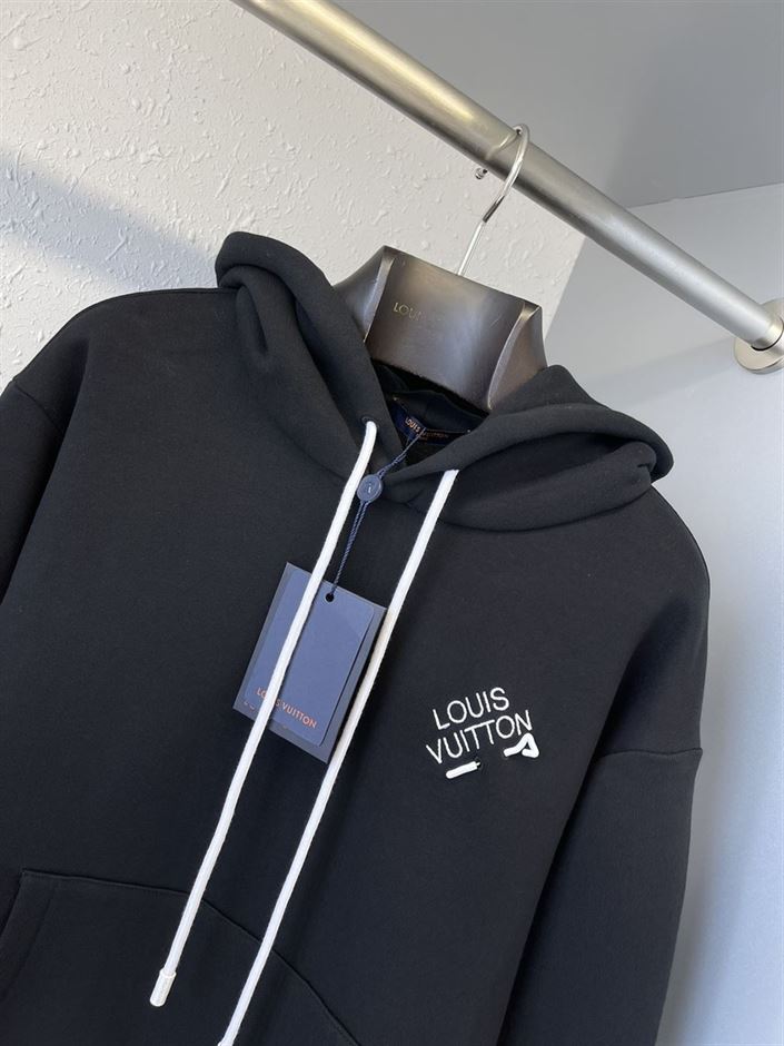 LOUIS VUITTON SIGNATURE HOODIE WITH EMBROIDERY – LVH041